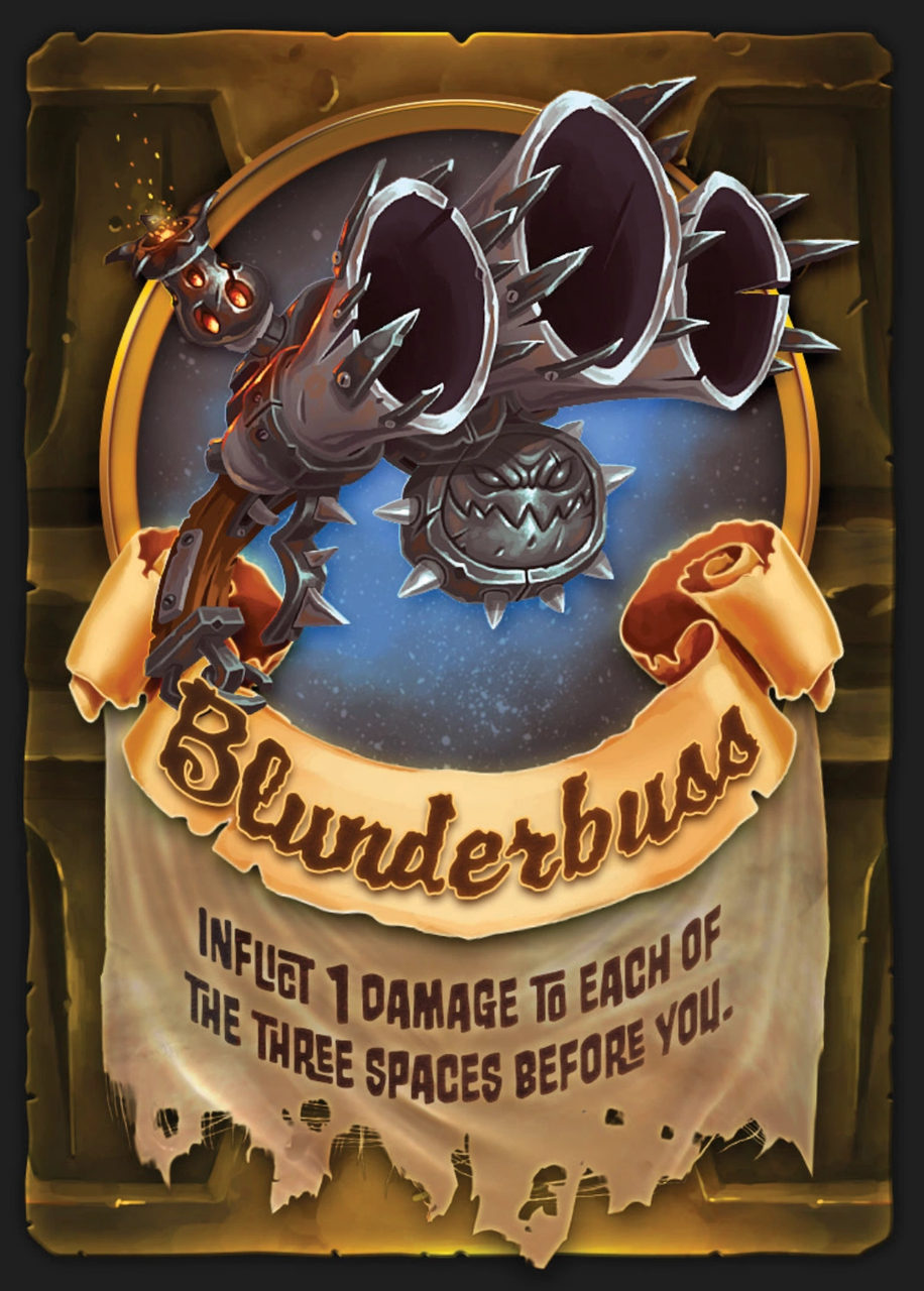 Carte originale Blunderbuss, Titan Race